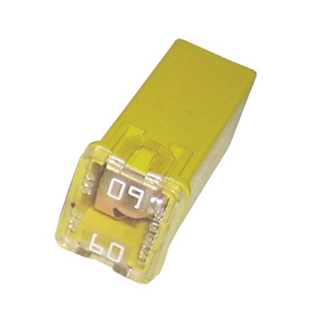 60 amp  JCASE Cartridge Standard Fuse ( Yellow)