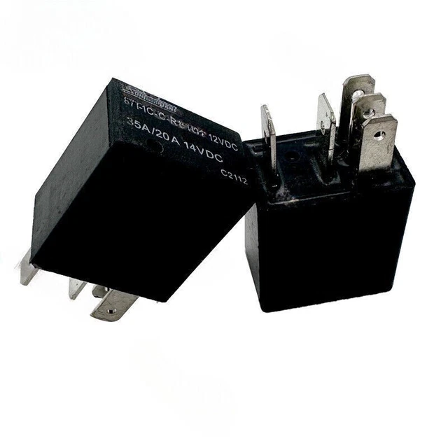 12 volt Micro relay 20-35 amp – 5 terminal- SPDT 871-1C-R1-U01