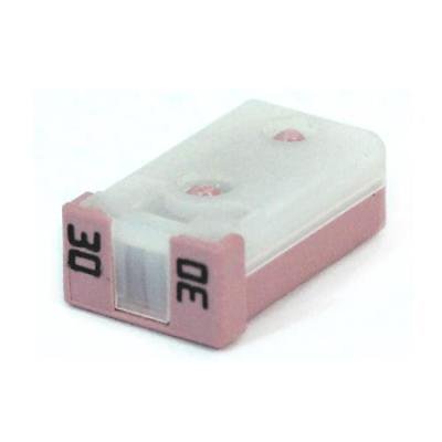30 Amp MCase Cartridge Style Female Fuse 2.8mm - time delay (pink)