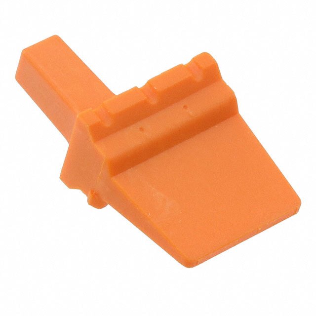 WM-6P - DTM SERIES - 6 PIN RECEPTACLE WEDGELOCK - ORANGE