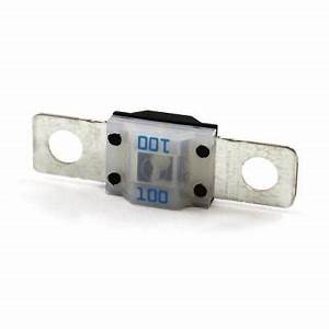 100  amp Clear MIDI High Amp(Time Delay) Fuses
