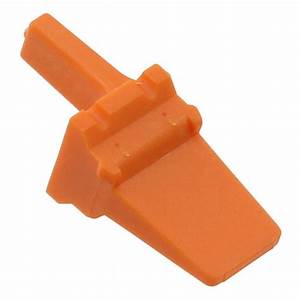 WM-4P - DTM SERIES - 4 PIN RECEPTACLE WEDGELOCK - ORANGE
