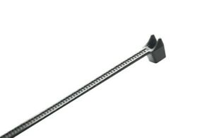 8" radius- marine cable ties - fuel line- black-uv