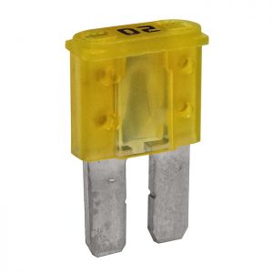 20 Amp Micro-2 style blade fuse (Yellow)