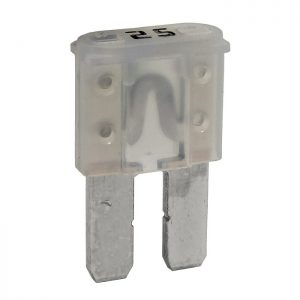 25 Amp Micro-2 style blade fuse ( clear)