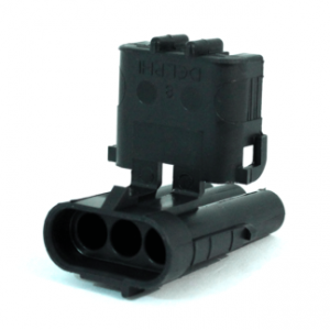 Weatherpack housing connectors-4 way -recepticle shroud-12010974