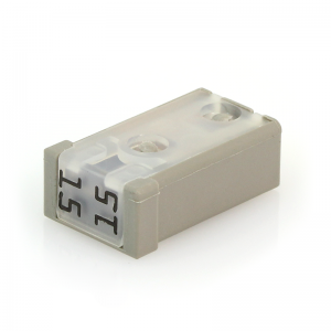 15 Amp MCase Cartridge Style Female Fuse 2.8mm – time delay (Gray)