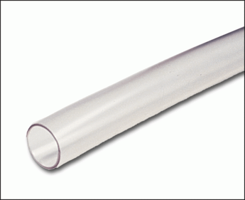 1/16″ id heat shrink – polyofelin- 2:1- 12″ length – clear