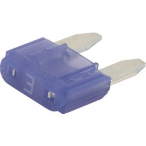 3 amp MINI blade fuse ( Violet)