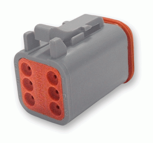 Deutsch DT Series Housing 6 way plug-DT06-6S