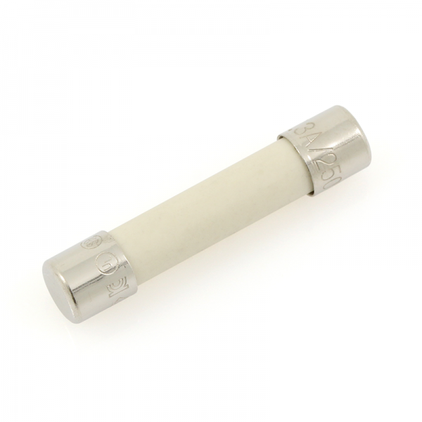 15 Amp MDA Ceramic Tube Fuses 1/4″ dia.- 1-1/4″ length