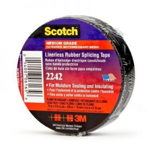 Linerless compound splicing tape- rubber tape-3m-2242