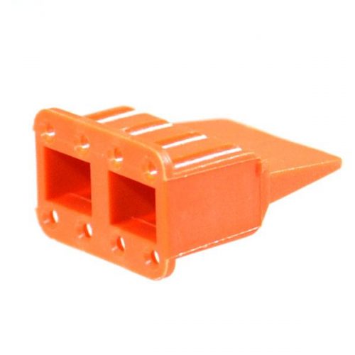 WM-8S – DTM SERIES – 8 SOCKET PLUG WEDGELOCK – ORANGE