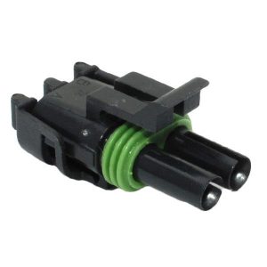 Weatherpack housing connectors-2 way – female-12015792