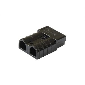 Dual Power Cable Link Housing, Black, 50 Amp