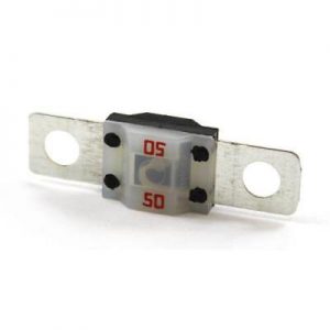 50 amp Clear MIDI High Amp(Time Delay) Fuses