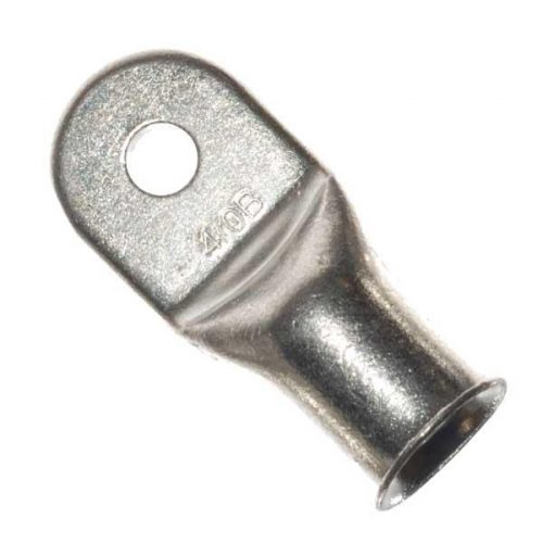 1/0 gauge tinned copper lug , 1/4″ stud