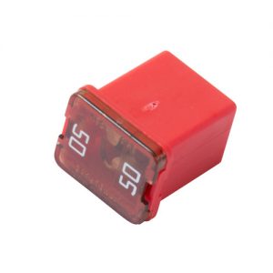 50 amp- JCASE Cartridge -Low Profile Fuse (Red)