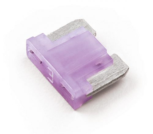 3 Amp Low Profile Mini Blade Fuse  ( Violet)