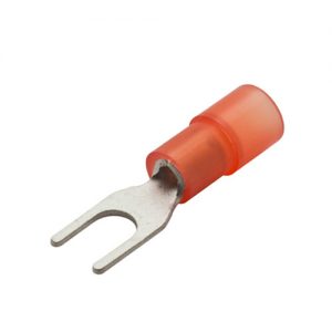 22-18 Ga Narrow Block Spade Terminal #6 Stud