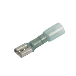 Heat Shrink, Solder Slv, Crimp Push-on Terminal Female, .250″, 14-16 Ga