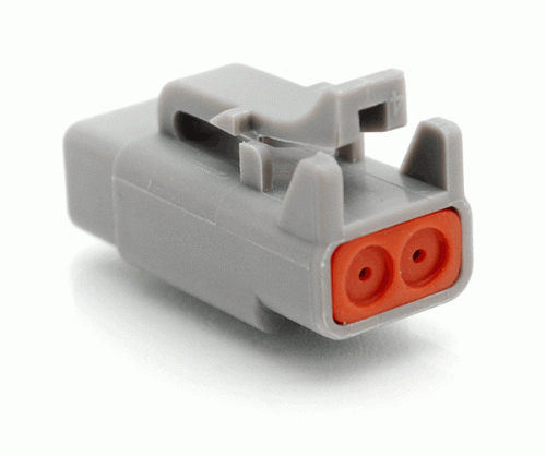 Deutsch 2-way socket plug housing-DTP Series – DTM06-2S