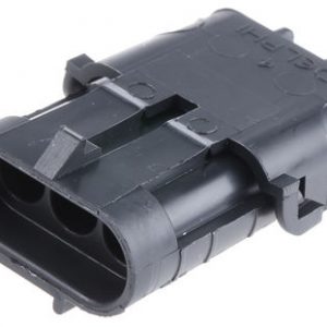 Weatherpack housing connectors – 3 way -recepticle shroud-12010717