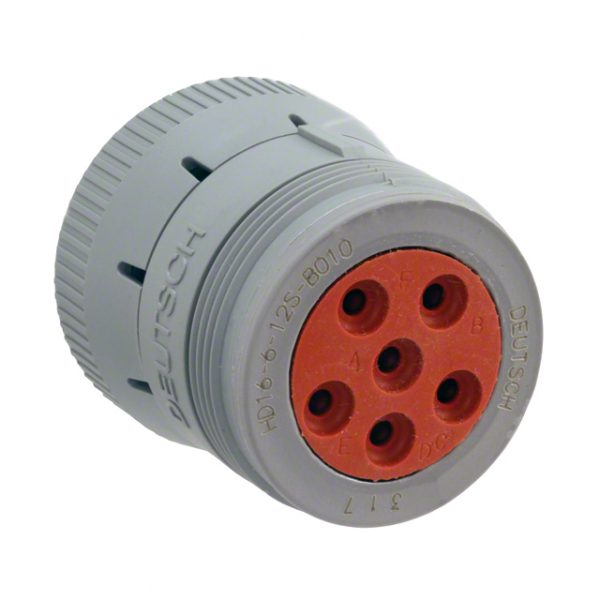 6 socket plug -HD-10 series – HD-16-6-12S-B010