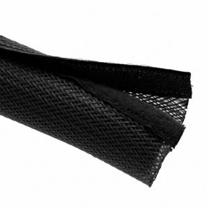 1/8″ id split expandable sleeving-FLEXO F6-black