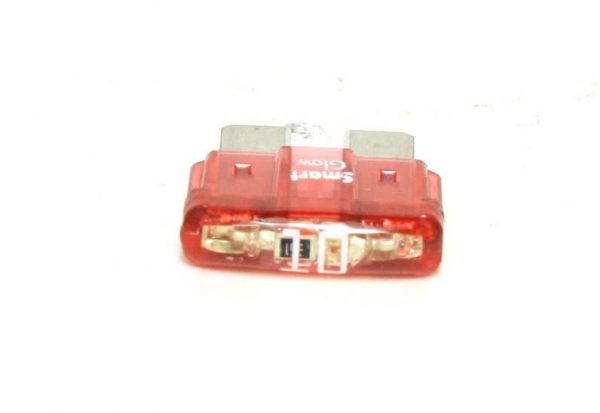 10 Amp ATC/ATO LED Smart Glow Fuse  ( Red)