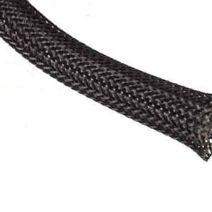 1/8″ expandable sleeving- 10 mil ( black)