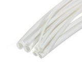 3/16″ heat shrink-polyofelin with adhesive-3:1- 12″ length- white